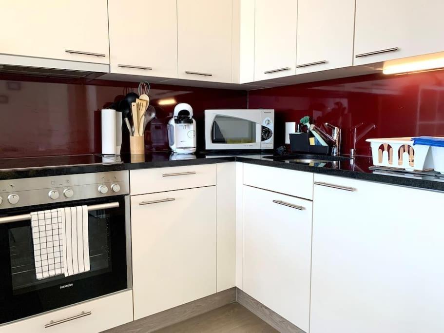Little Penthouse **** Apartment Dietikon Bagian luar foto